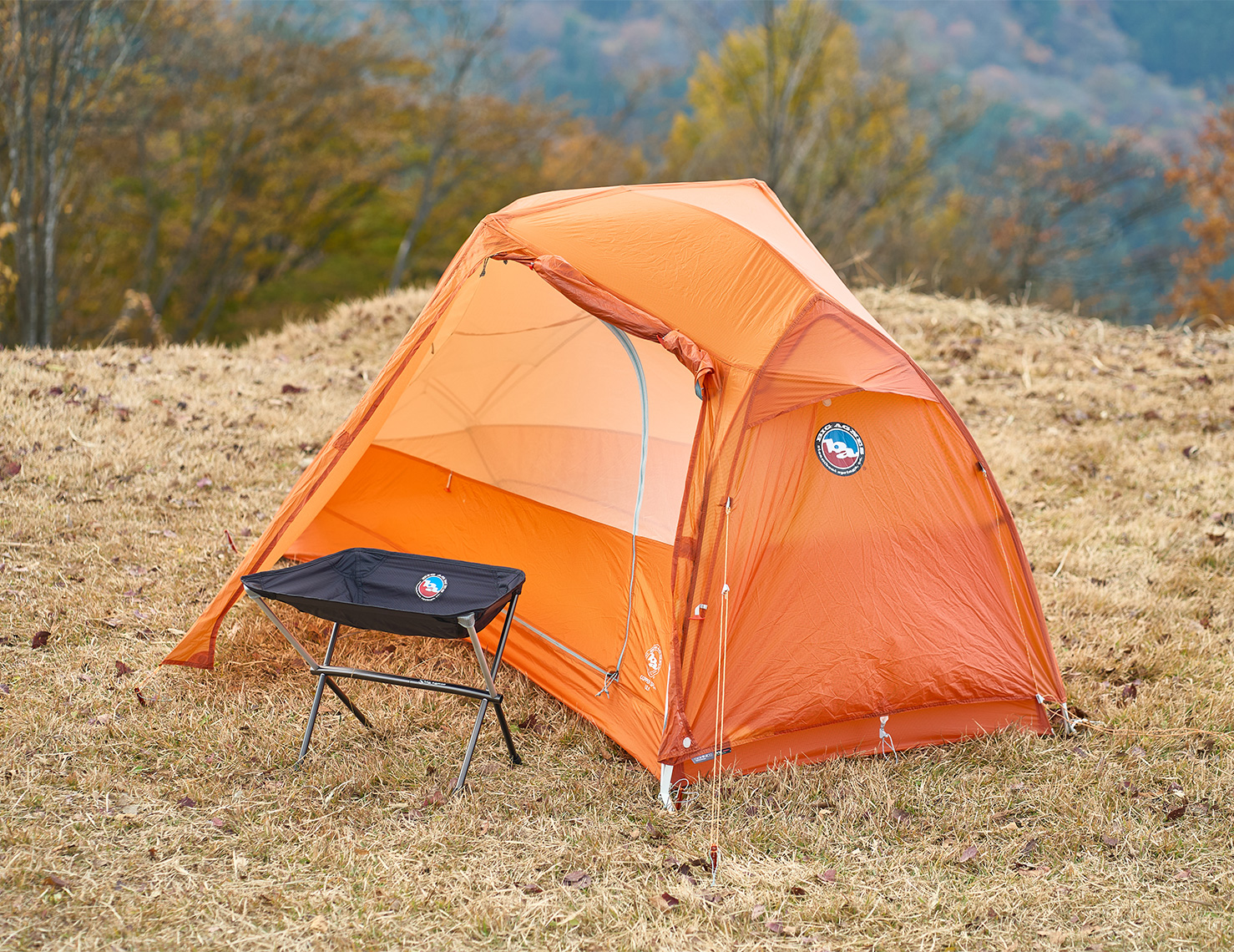 スカイラインUL スツール ブラック｜FURNITURE｜Big Agnes ビッグ