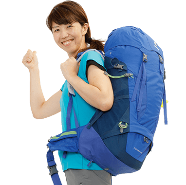 Women's fit backpack SL Series │ イワタニ・プリムス株式会社